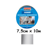 Кровельная лента Soudaband 7,5см x 10м (алюминий)