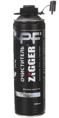 Очиститель монтажной пены ZIGGER PF, 650 мл