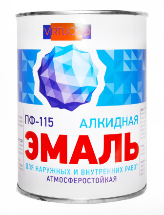 Эмаль алкидная ПФ-115 VIRTUOSO ГОСТ, Вишневый Эмаль алкидная ПФ-115 VIRTUOSO ГОСТ, Вишневый