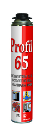 Пена монтажная профессиональная летняя PROFIL  65