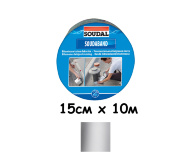 Кровельная лента Soudaband 15см x 10м (алюминий)