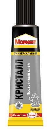 Клей МОМЕНТ КРИСТАЛЛ 30 мл в шоу-боксе Клей МОМЕНТ КРИСТАЛЛ 30 мл в шоу-боксе
