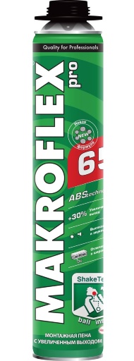 Пена монтажная профессиональная летняя MAKROFLEX 65 PRO
