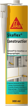 Однокомпонентный полиуретановый герметик SIKA Sikaflex Construction+ 300 серый бетон