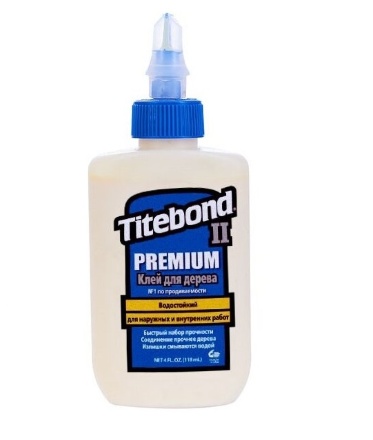 Клей TITEBOND II Premium для столярных работ водостойкий 237 мл, 3394