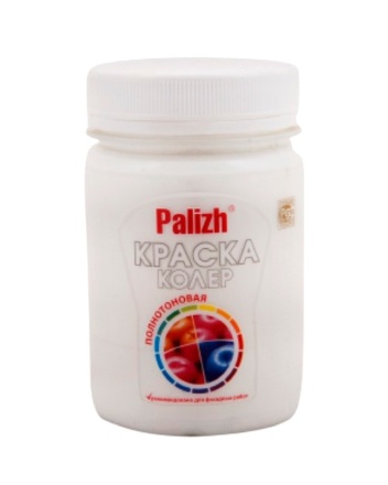 Краска-колер акриловая PALIZH №128 белый, 0,32 кг 11597115