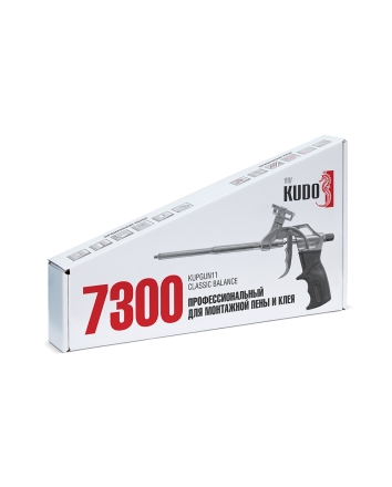 Профессиональный пистолет для монтажной пены и клея KUDO CLASSIC BALANCE 1160542 Профессиональный пистолет для монтажной пены и клея KUDO CLASSIC BALANCE 1160542