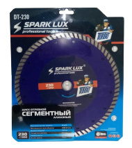 Диск по бетону алмазный TURBO SparkLux 230мм 10/50