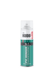 Очиститель ПВХ пластика №5 KUDO PVC Reiniger АЭРОЗОЛЬ